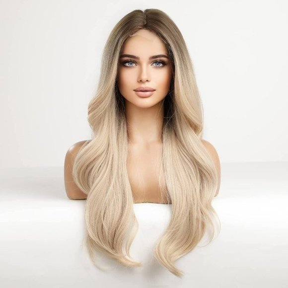Mixed Blonde Lace Wigs - Picture 1 of 3